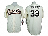Baltimore Orioles #33 Eddie Murray Mitchell And Ness Cream 1954 Turn Back The Clock Stitched Jersey JiaSu,baseball caps,new era cap wholesale,wholesale hats